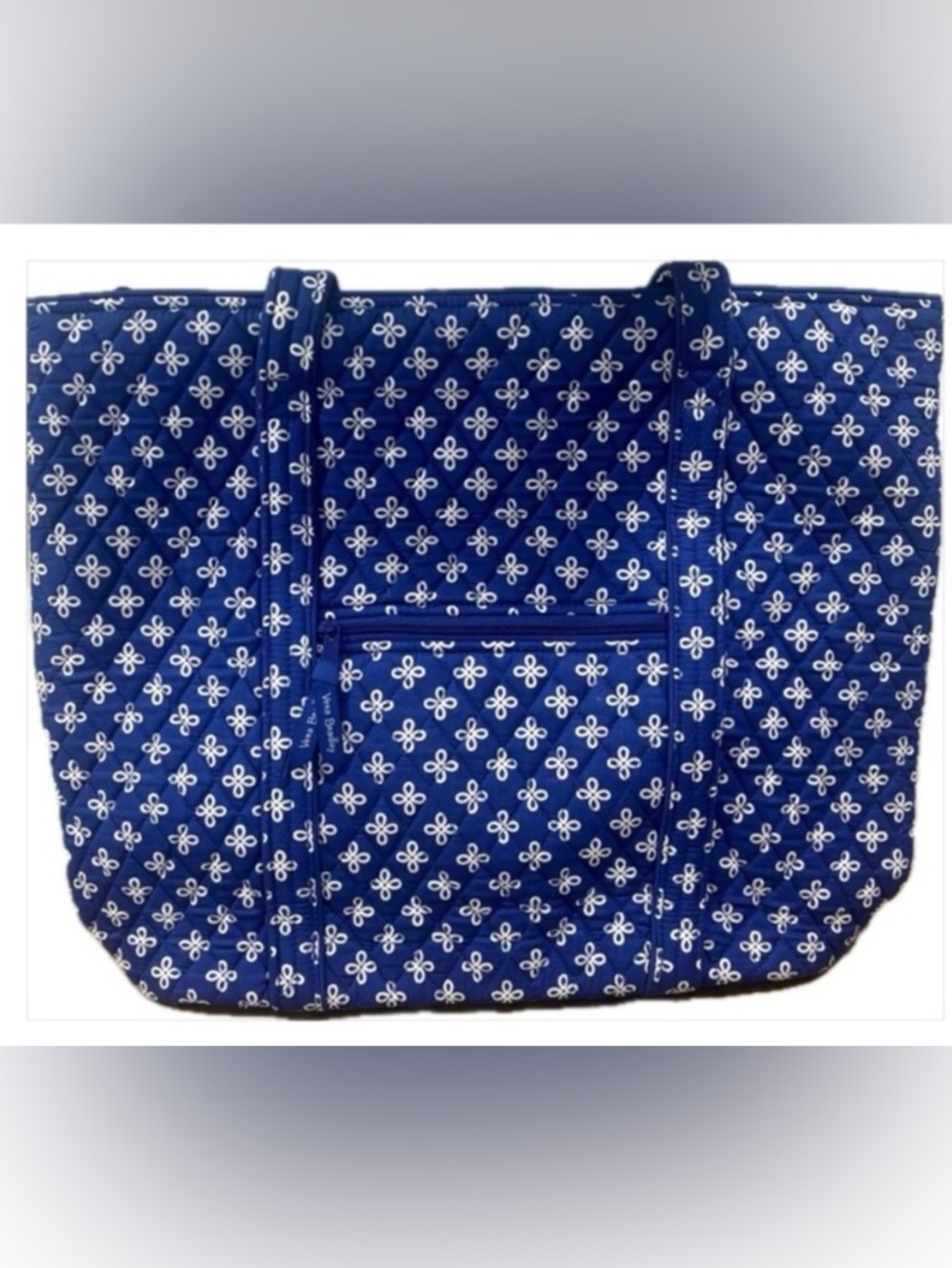 BRAND NEW! Vera Bradley Royal Blue Concerto Quilted Large Tote Great Gift 🎁